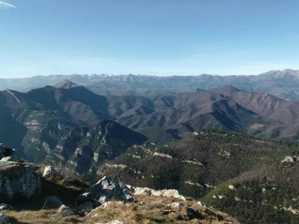 Vistas al N-O desde el Bassegoda